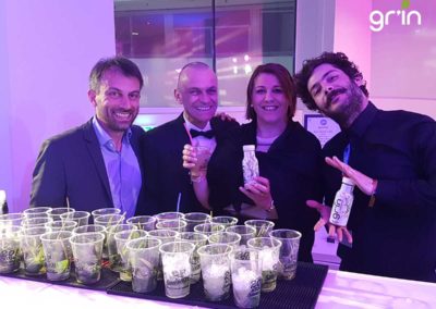 GR'IN Boisson Officielle du bar des Heavent Meeting Awards